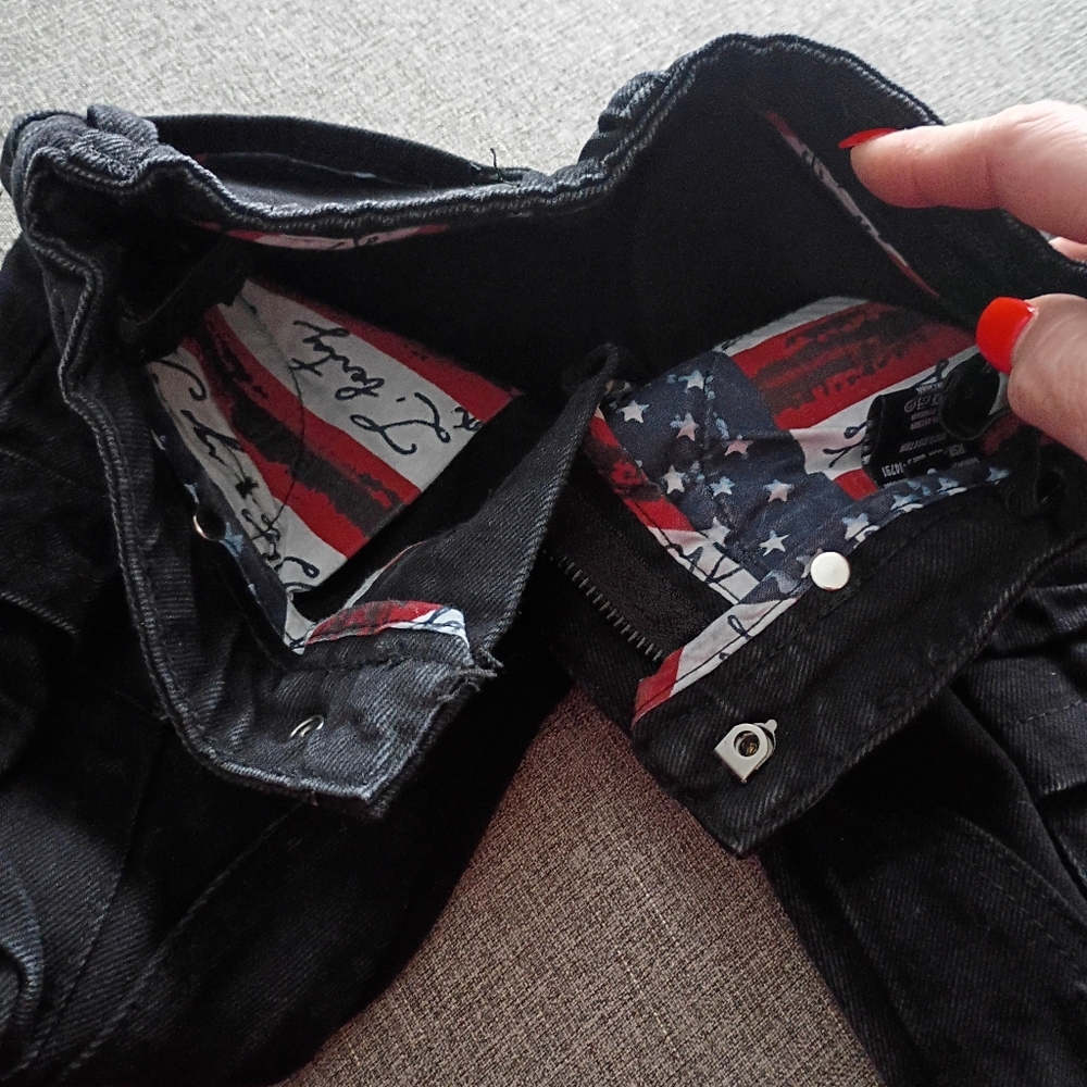 Kids Rockstar Original Black Cargo Jeans - Picture 7 of 8